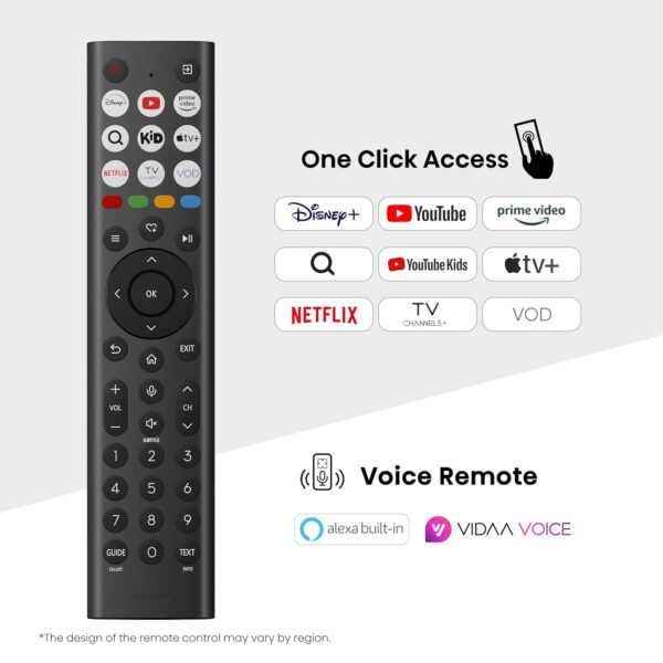Hisense 215 cm (85 inches) U7Q Series 4K Ultra HD Smart QLED Mini LED TV 85U7Q (Black) - Image 5